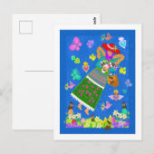 Het paasparade-Briefkaart Briefkaart (Voorkant / Achterkant)