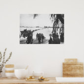 Het Pacifische theater Poster (Keuken)