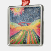 Het pad, 1912 metalen ornament (Links)