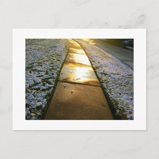 Het pad briefkaart (Voorkant)