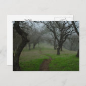 Het pad briefkaart (Voorkant / Achterkant)