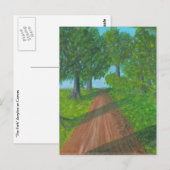 Het pad briefkaart (Voorkant / Achterkant)