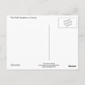 Het pad briefkaart (Achterkant)