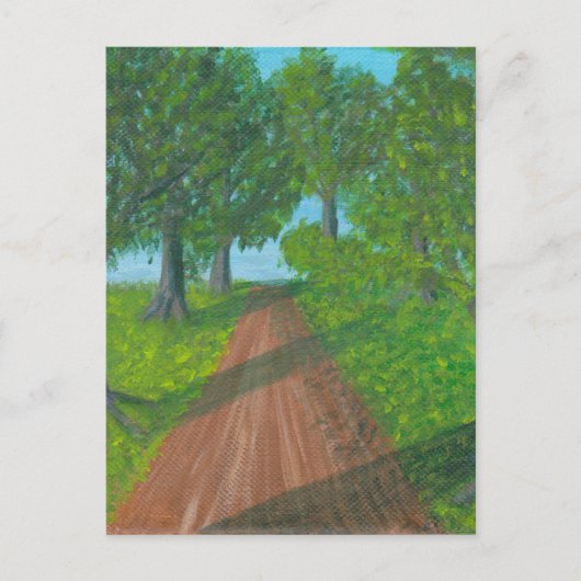 Het pad briefkaart (Voorkant)