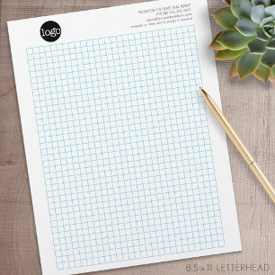 Het Pad Calcpad van de Grafiek van de techniek met Briefhoofd