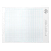 Het Pad Calcpad van de Grafiek van de techniek met Notitieblok (Voorkant)