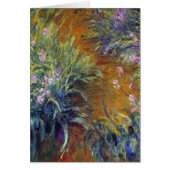 Het pad door de Irises door Claude Monet (Voorkant)
