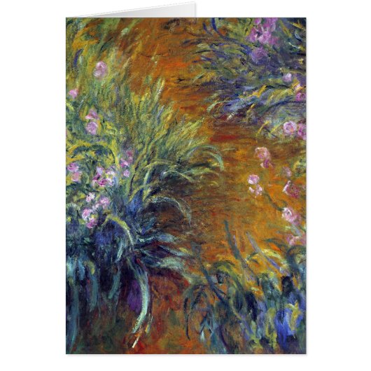Het pad door de Irises door Claude Monet (Voorkant)