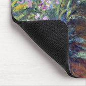 Het pad door de Irises door Claude Monet Muismat (Hoek)