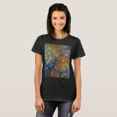 Het pad door de Irises door Claude Monet T-shirt (Voorkant volledig)