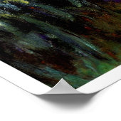 Het pad door de Irises Poster (Hoek)