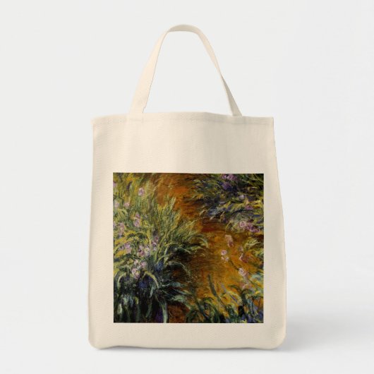 Het pad door de Irises Tote Bag (Voorkant)