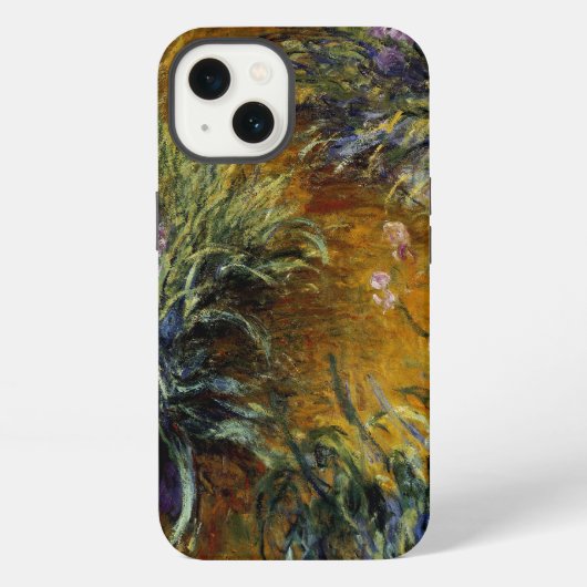 Het pad door de irissen iPhone hoesje (Achterkant)