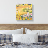 Het pad door Ev Wesson Canvas Afdruk (Insitu (Slaapkamer))