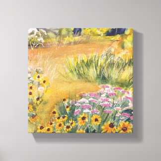 Het pad door Ev Wesson Canvas Afdruk