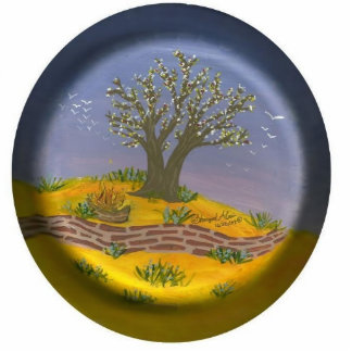 Het pad en de reis staand fotobeeldje 