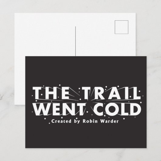 Het pad ging koud - Briefkaart (Voorkant / Achterkant)