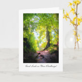 Het pad is het steilste... Beleef uw uitdaging Kaart (Gele Bloem)