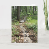 Het pad kan niet zeker zijn kaart (Voorkant)