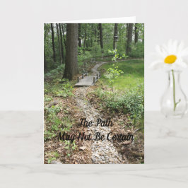 Het pad kan niet zeker zijn kaart