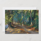 Het pad langs de rivier | Sir John Lavery (Voorkant)