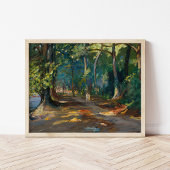 Het pad langs de rivier | Sir John Lavery Poster