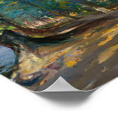 Het pad langs de rivier | Sir John Lavery Poster (Hoek)