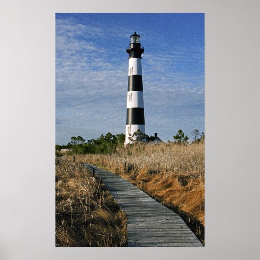 Het pad naar Bodie Island Lighthouse Poster (Voorkant)