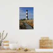 Het pad naar Bodie Island Lighthouse Poster (Keuken)