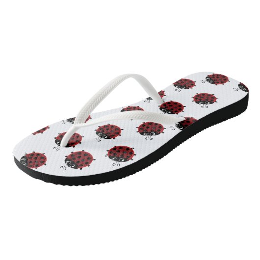 Het pad naar de lente teenslippers (Schuin)
