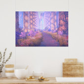 Het pad naar de tempel poster (Keuken)