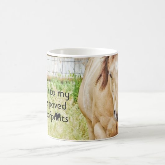 Het pad naar mijn hart koffiemok (Center)