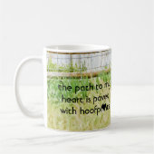 Het pad naar mijn hart koffiemok (Links)