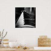 Het pad naar muziek poster (Keuken)