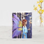 Het pad - Notecard Kaart (Gele Bloem)