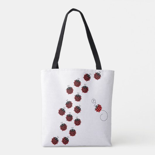 Het pad van de lente tote bag (Achterkant)