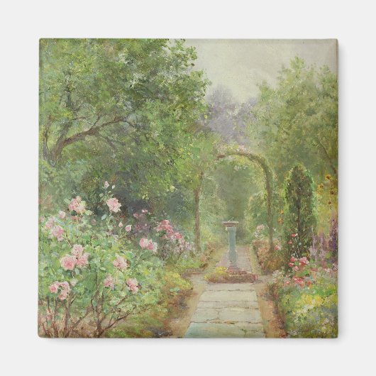 Het pad van de tuin magneet (Voorkant)