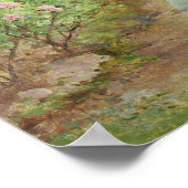 Het pad van de tuin poster (Hoek)