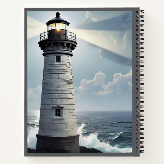 "Het pad van het leven verlichten" Notitieboek (Achterkant)