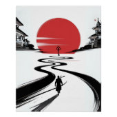 Het pad van het stille mes - Samurai Journey Perfect Poster (Voorkant)