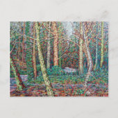 Het pad van januari briefkaart (Voorkant)