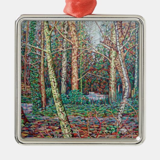 Het pad van januari metalen ornament (Voorkant)