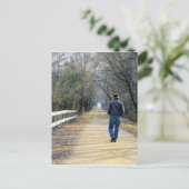 Het pad vóór Briefkaart (Staand voorkant)