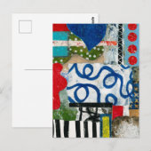 Het pad vóór Briefkaart (Voorkant / Achterkant)