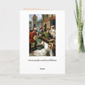 het pad-wenskaart kaart (Achterkant)