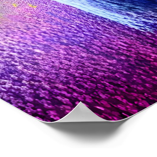 Het paddenstoelbos | AI Art Poster (Hoek)