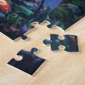 Het paddenstoelenbos legpuzzel (Zijkant)