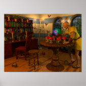 Het paddenstoelenMan Poster (Voorkant)