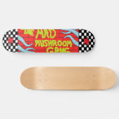 Het paddenstoeltje persoonlijk skateboard (Horizontaal)