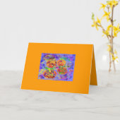 Het Pak van de pompoen Kaart (Gele Bloem)